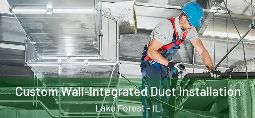  Custom Wall-Integrated Duct Installation Lake Forest - IL